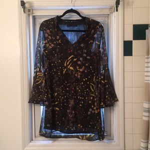 Zara basic Blouse gently worn